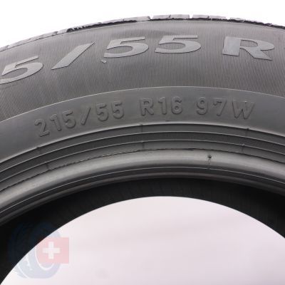 5. Opony 215/55 R16 2x PIRELLI 97W XL Cinturato P7 Blue Letnie 2017 7,8mm