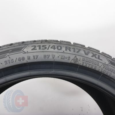 6. Opony 215/40 R17 4x BARUM 87V XL Polaris 5 Zimowe 2023 