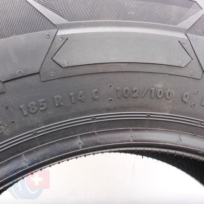 6. Opony 185/80 R14C 2x CONTINENTAL 102/100Q VanContact Winter Zimowe 2022