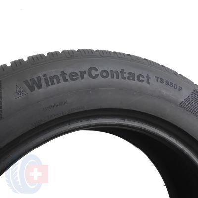 6. 2 x CONTINENTAL 225/60 R17 99H WinterContact TS850P SUV Zima 2015 Jak Nowe 7mm