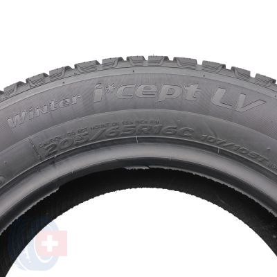 5. Opony 205/65 R16C 2x HANKOOK 107/105T Winter I Cept LV Zimowe 2020 9,2mm