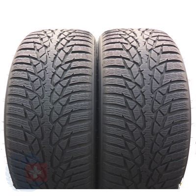 Opony 245/45 R18 2x NOKIAN 100V XL WR D4 Zimowe 2017/18 7,2-7,8mm