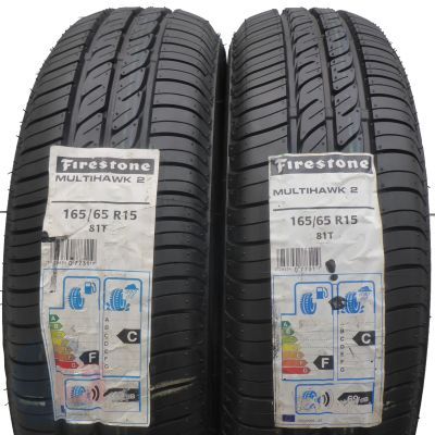 5. 4 x FIRESTONE 165/65 R15 81T Multihawk 2 Lato 2014, 2015 NIEUŻYWANE 