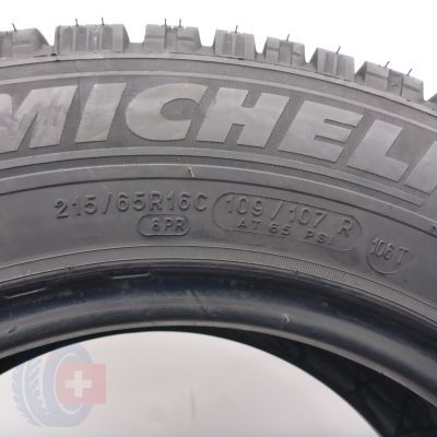 6. Opony 215/65 R16C 2x MICHELIN 109/107R Agilis Alpin Zimowe 2018 7,8-7,2mm