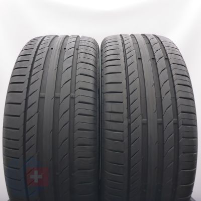 Opony 225/45 R17 2x CONTINENTAL 91W M0 ContiSportContact 5 Letnie 2019 6,8mm