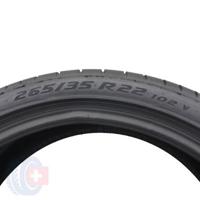 4. Opony 265/35 R22 2x PIRELLI 102V XL PZero PNCS VOL Letnie 2020 4,5-5,5mm