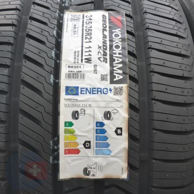 3. Opony 315/35 R21 2x YOKOHAMA 111W XL Geolandar X-CV GO57 Letnie 2025 