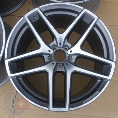 3. 4 x Alufelgi 21 MERCEDES GLE  5x112 Et52,5/38 10/11J Original AMG TPMS