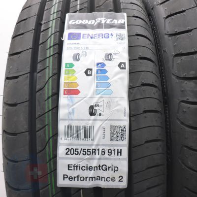 3. Opony 205/55 R16 4x GOODYEAR 91H EfficientGrip Performance 2 Letnie 2025