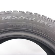 6. Opony 185/60 R15 2x PIRELLI 88T Winter Cinturato Zimowe 2017 8mm