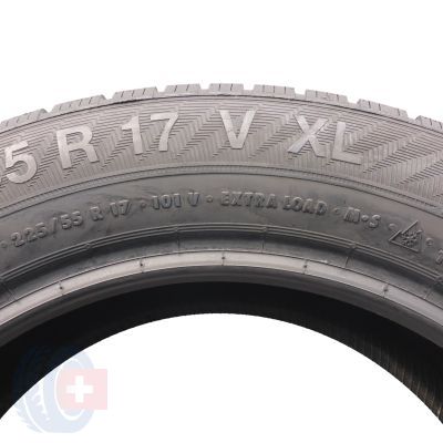 5. 2 x GISLAVED 225/55 R17 101V XL Euro Frost 6 Zima 2018/20  6,5-7,2mm