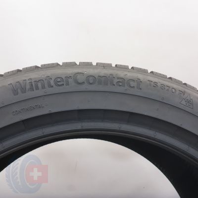 6. Opony 235/45 R18 2x CONTINENTAL 98V XL WinterContact TS870P Zimowe 2025 7,5mm