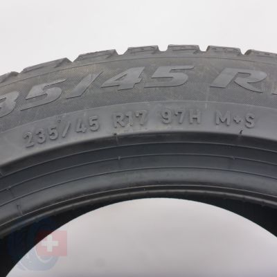 5. Opony 235/45 R17 2x PIRELLI 97H XL Winter Sottozero 3 Zimowe 2013 Nieużywane