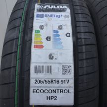 3. Opony 205/55 R16 4x FULDA 91V EcoControl HP2 Letnie 2026