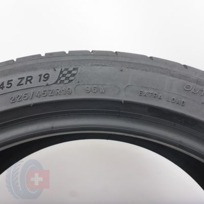 6. 4 x MICHELIN 225/45 ZR19 96W XL Pilot Sport 4 LATO 6mm