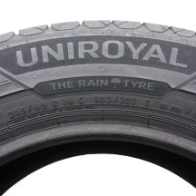 6. Opony 215/60 R16C 4x UNIROYAL 103/101T RainMax 3 letnie 2019 Jak Nowe