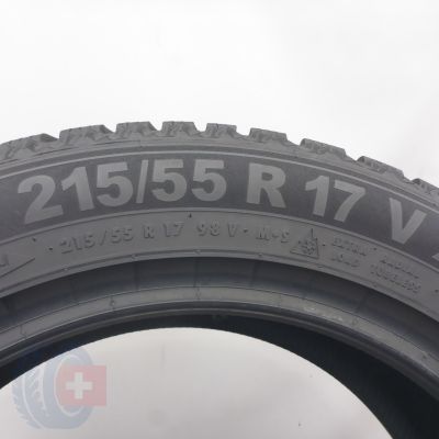 5. Opony 215/55 R17 4x SEMPERIT 98V XL Speed-Grip 5 Zimowe 2024 8mm