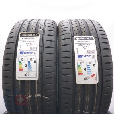 Opony 235/45 R17 2x CONTINENTAL 94Y PremiumContact 7 Letnie 2023 