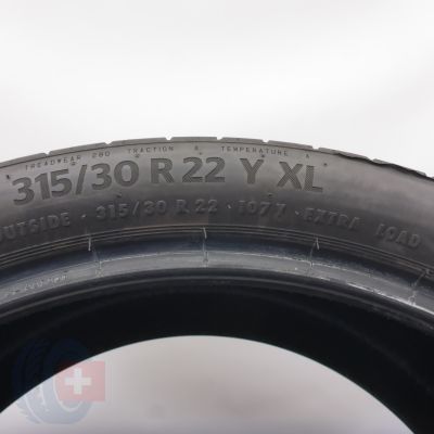5. Opony 315/30 R22 2x CONTINENTAL 107Y XL EcoContact 6 BMW Letnie 2025 