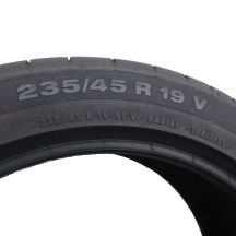 5. 2 x CONTINENTAL 235/45 R19 95V ContiSportContact 5 MOE SUV RunFlat Lato 2016 5mm