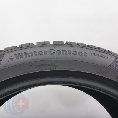 7. Opony 245/40 R18 4x CONTINENTAL 97V XL AO WinterContact TS850P Zimowe 2017, 2023 6,2-7,2mm