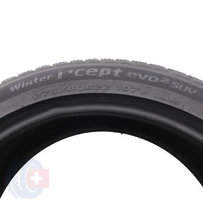 2. Opona 275/40 R22 1x HANKOOK 107V XL AO Winter I Cept evo 2 SUV W320A Zimowa 2019 Jak Nowa Nieużywana 