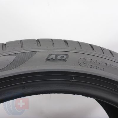 7. Opony 225/40 R18 2x PIRELLI 92Y XL P Zero A0 Letnie 2024 6,5-6,2mm