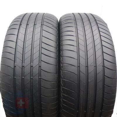 4. 4 x BRIDGESTONE 195/55 R16 87H Turanza T005 Lato 2021 Jak Nowe NIEUŻYWANE 