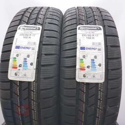 4. Opony 235/60 R17 4x CONTINENTAL 102H ContiCrossContact Winter MO Zimowe 2023 