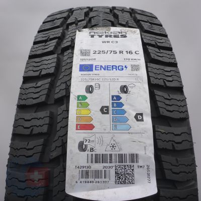 Opona 225/75 R16C 1x NOKIAN 121/120R WRC3 Zimowa 2021 Jak Nowa Nieużywana
