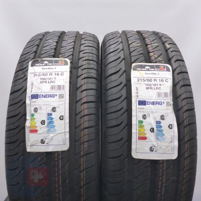 Opony 215/60 R16C 2x UNIROYAL 103/101T RainMax 3 Letnie 2022