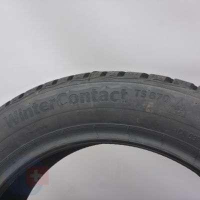 6. Opony 185/55 R16 4x CONTINENTAL 87T XL WinterContact TS 870 Zimowe 2022