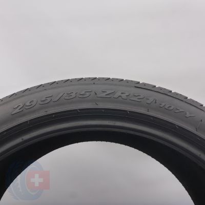 4. Opony 295/35 R21 2x PIRELLI 107Y XL RO1 PZero Letnie 2021 6,2mm