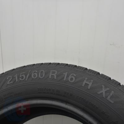 5. Opony 215/60 R16 2x GISLAVED 99H XL EuroFrost6 Zimowe 2021 6,8mm
