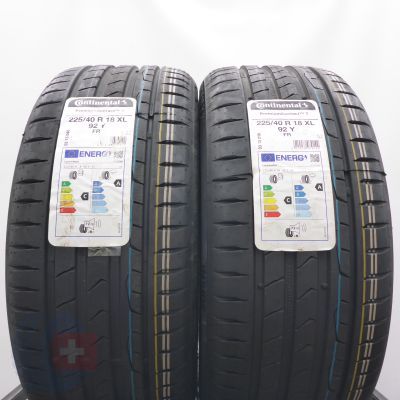 Opony 225/40 R18 2x CONTINENTAL 92Y XL PremiumContact 7 Letnie 2023