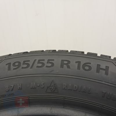 5. Opony 195/55 R16 2x BARUM 87H Quartaris 5 Wielosezonowe 2025 8mm