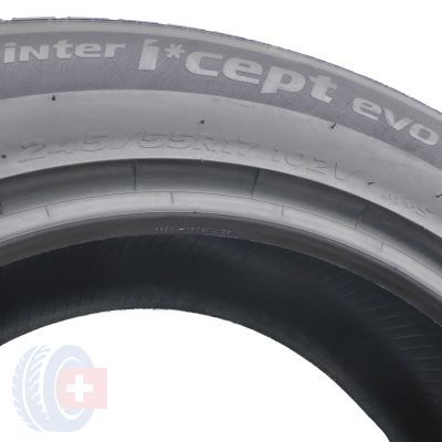 3. 1 x HANKOOK 245/55 R17 102V Winter I*cept evo 3 W330 Zima 2021 7mm