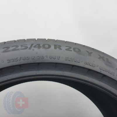 8. Opony 225/40 R20 4x CONTINENTAL 94Y XL PremiumContact 6 Letnie 2021