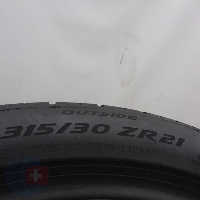 5. Opony 315/30 R21 2x PIRELLI 105Y XL PZero R Letnie 2025 5mm