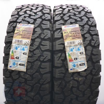 Opony 245/75 R17 2x BFGOODRICH 121/118S LT All Terrain T/A K02 Baja Wielosezonowe 2020