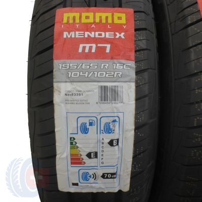 2. 4 x MOMO 195/65 R16C 104/102R Mendex M-7 Lato 2016, 2018 Jak Nowe Nieużywane 
