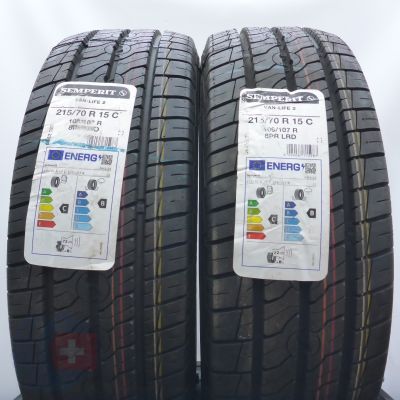 Opony 215/70 R15C 2x SEMPERIT 109/107R Van-Life 2 Letnie 2023