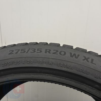 9. Opony 275/35 R20 2x CONTINENTAL 102W XL WinterContact Ts860S Zimowe 7-7,2mm 2023