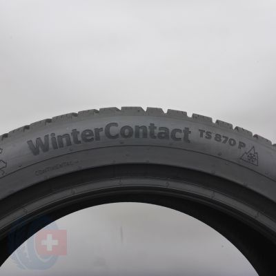 6. Opony 225/45 R18 4x CONTINENTAL 95V XL WinterContact TS 870P Zimowe 2021/22 8-7,2mm