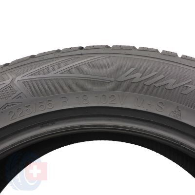 6. 4 x VREDESTEIN 225/55 R18 102V XL Wintrac Pro Zima 2019 7,7mm Jak Nowe