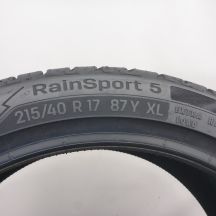 7. Opony 215/40 R17 4x UNIROYAL 87Y XL RainSport 5 Letnie 2026 