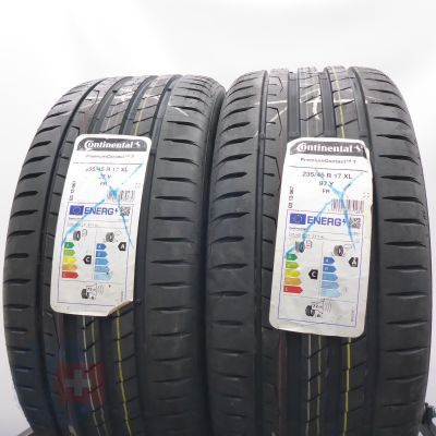 4. Opony 235/45 R17 4 x CONTINENTAL 97Y XL PremiumContact 7 Letnie 2024 