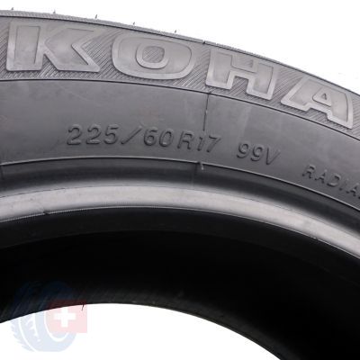 7. 4 x YOKOHAMA 225/60 R17 99V Geolandar G95 M+S Lato 6.8-7.2mm