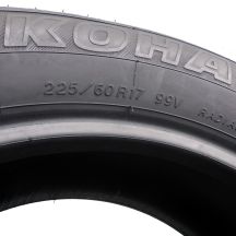 7. 4 x YOKOHAMA 225/60 R17 99V Geolandar G95 M+S Lato 6.8-7.2mm