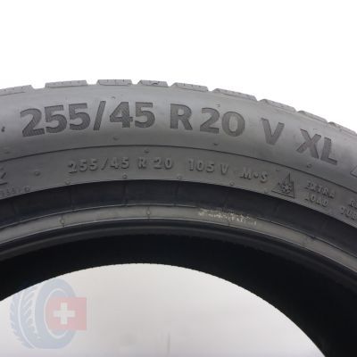 5. Opona 255/45 R20 1x CONTINENTAL 105V XL WinterContact TS 870 P Zimowa 2022 6,5mm